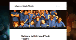 Desktop Screenshot of hollywoodyouththeatre.com